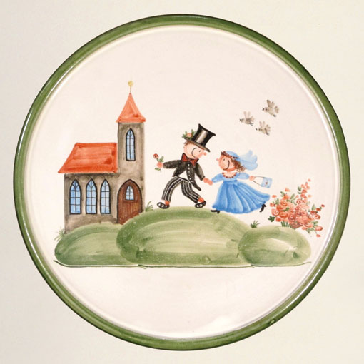 Tortenplatte mit Sondermotiv